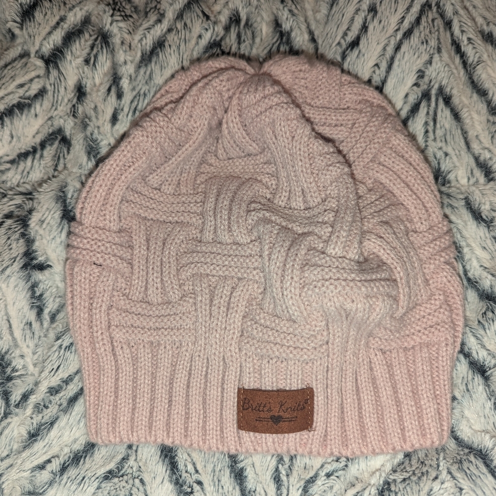 Pink beanie